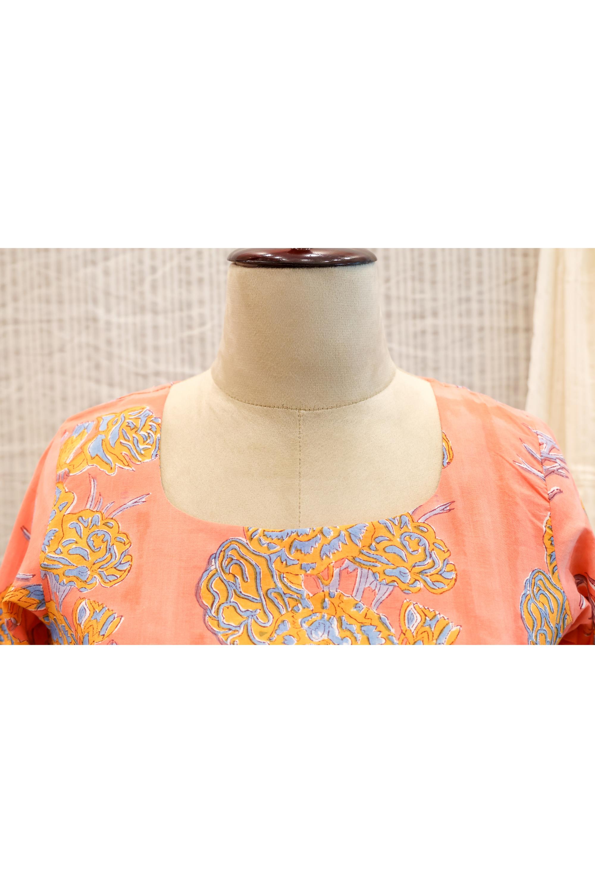 Cotton Ready-to-Wear Kurta - Elegant Ethnic Design RMK-262