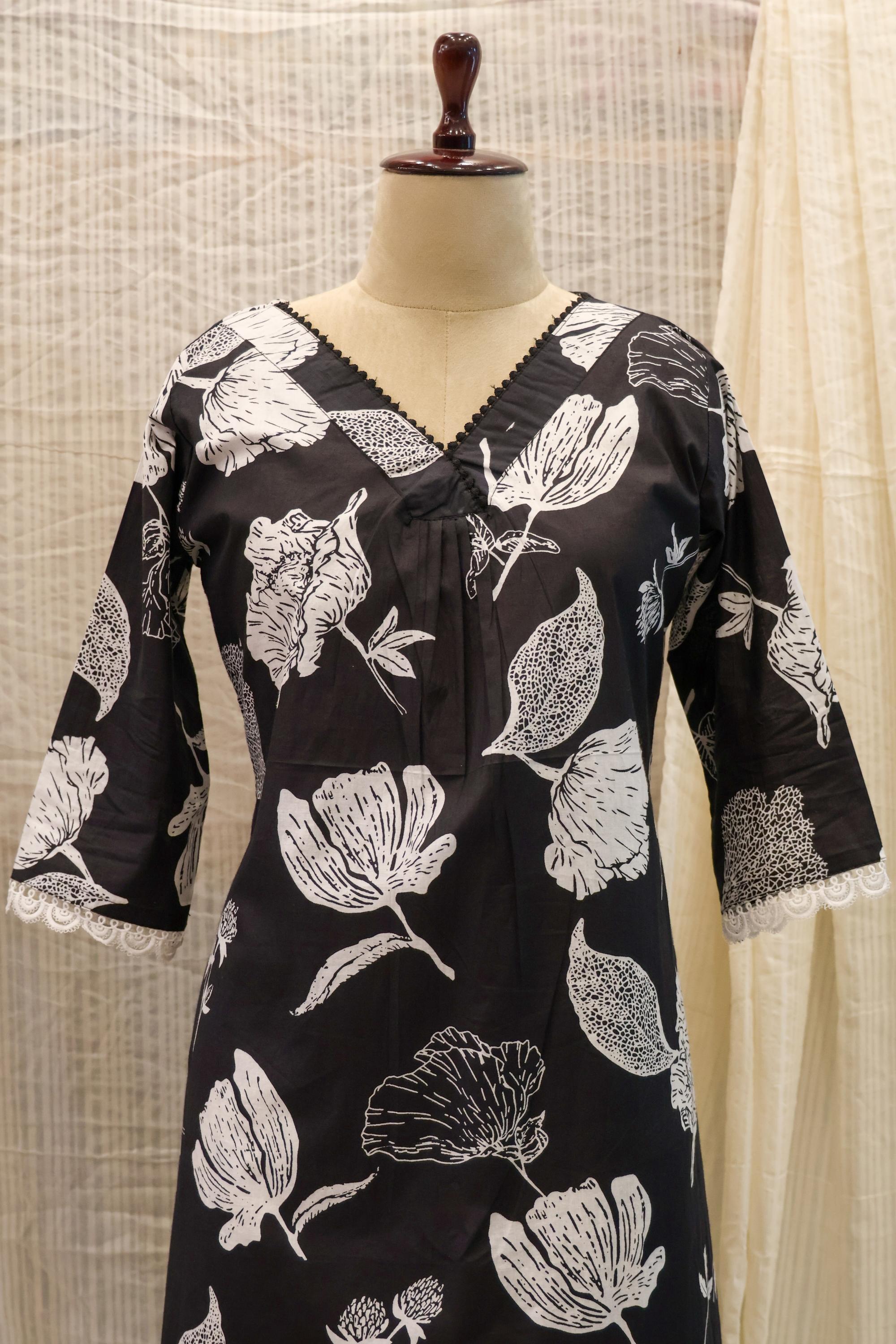 Cotton Ready-to-Wear Kurta - Elegant Ethnic Design RMK-170