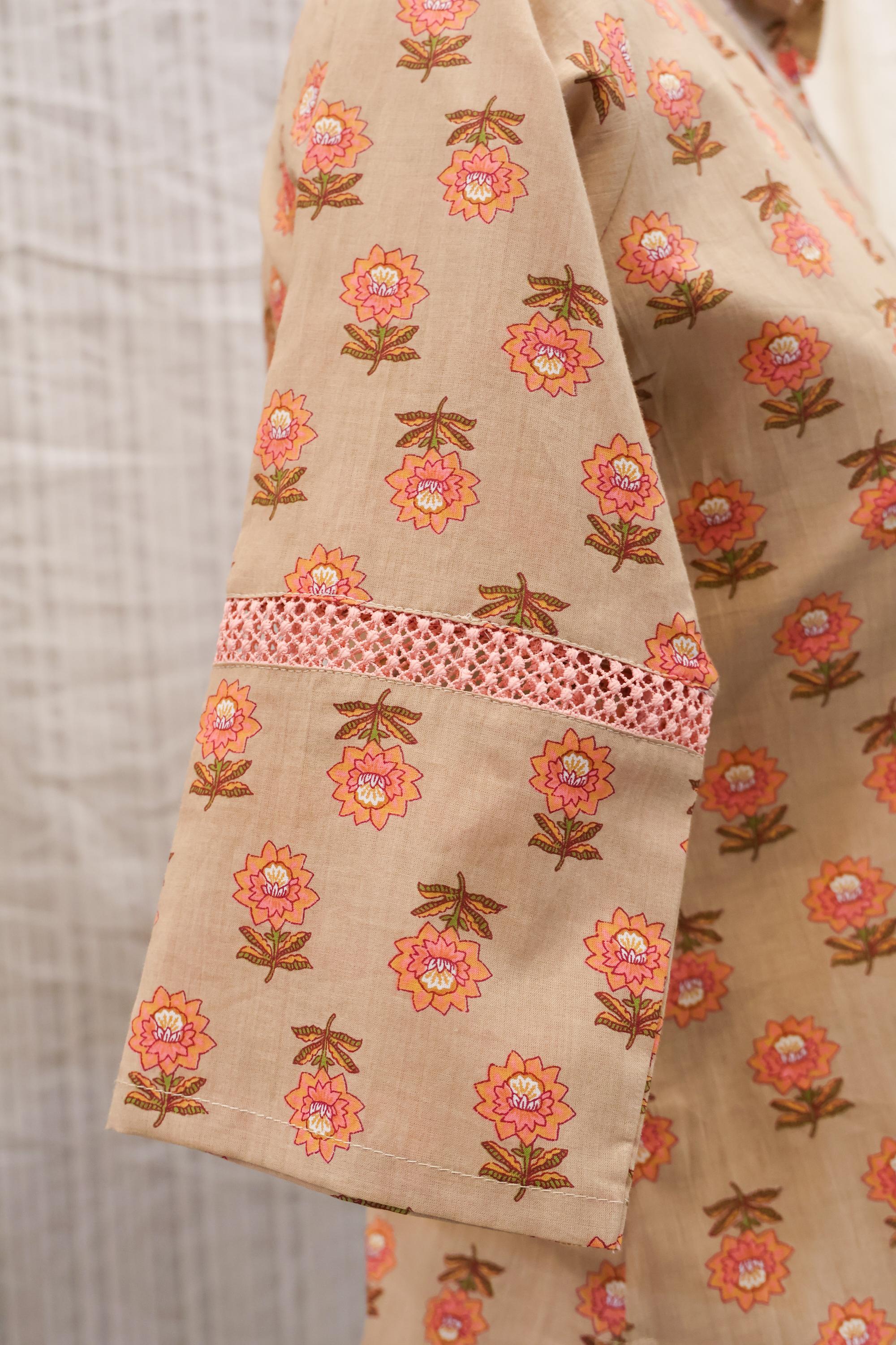 Cotton Ready-to-Wear Kurta - Elegant Ethnic Design RMK-178