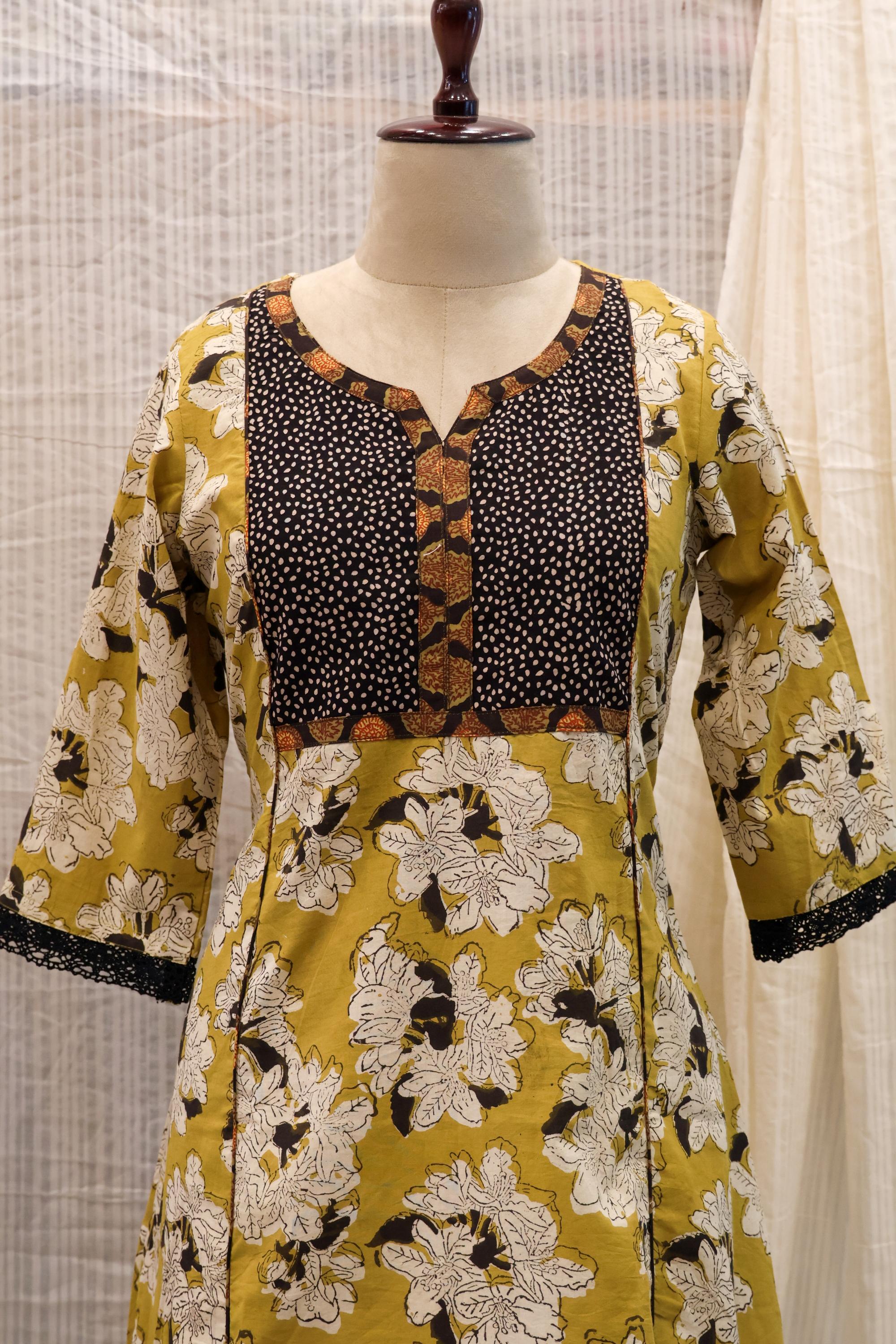 Cotton Ready-to-Wear Kurta - Elegant Ethnic Design RMK-329