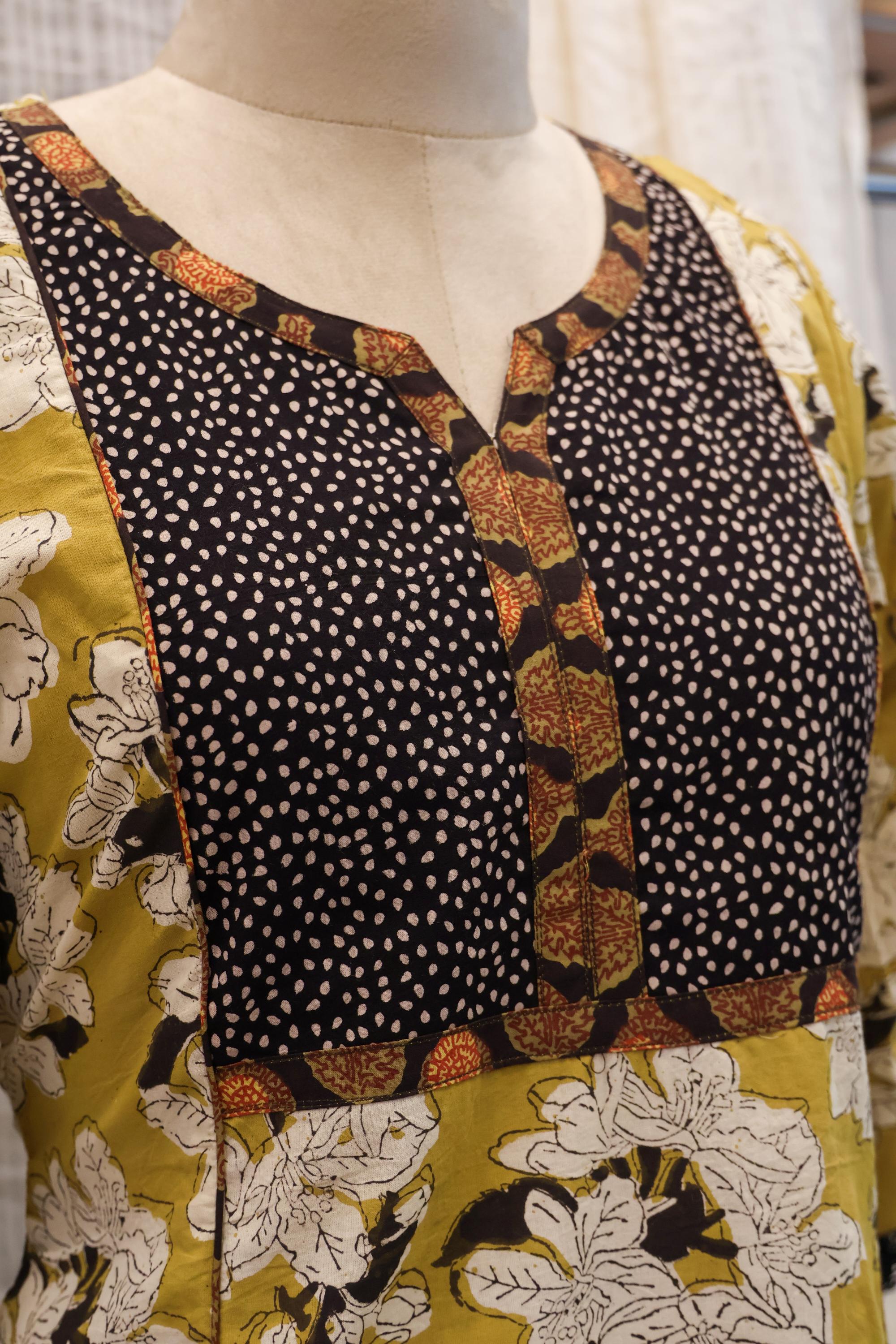Cotton Ready-to-Wear Kurta - Elegant Ethnic Design RMK-329
