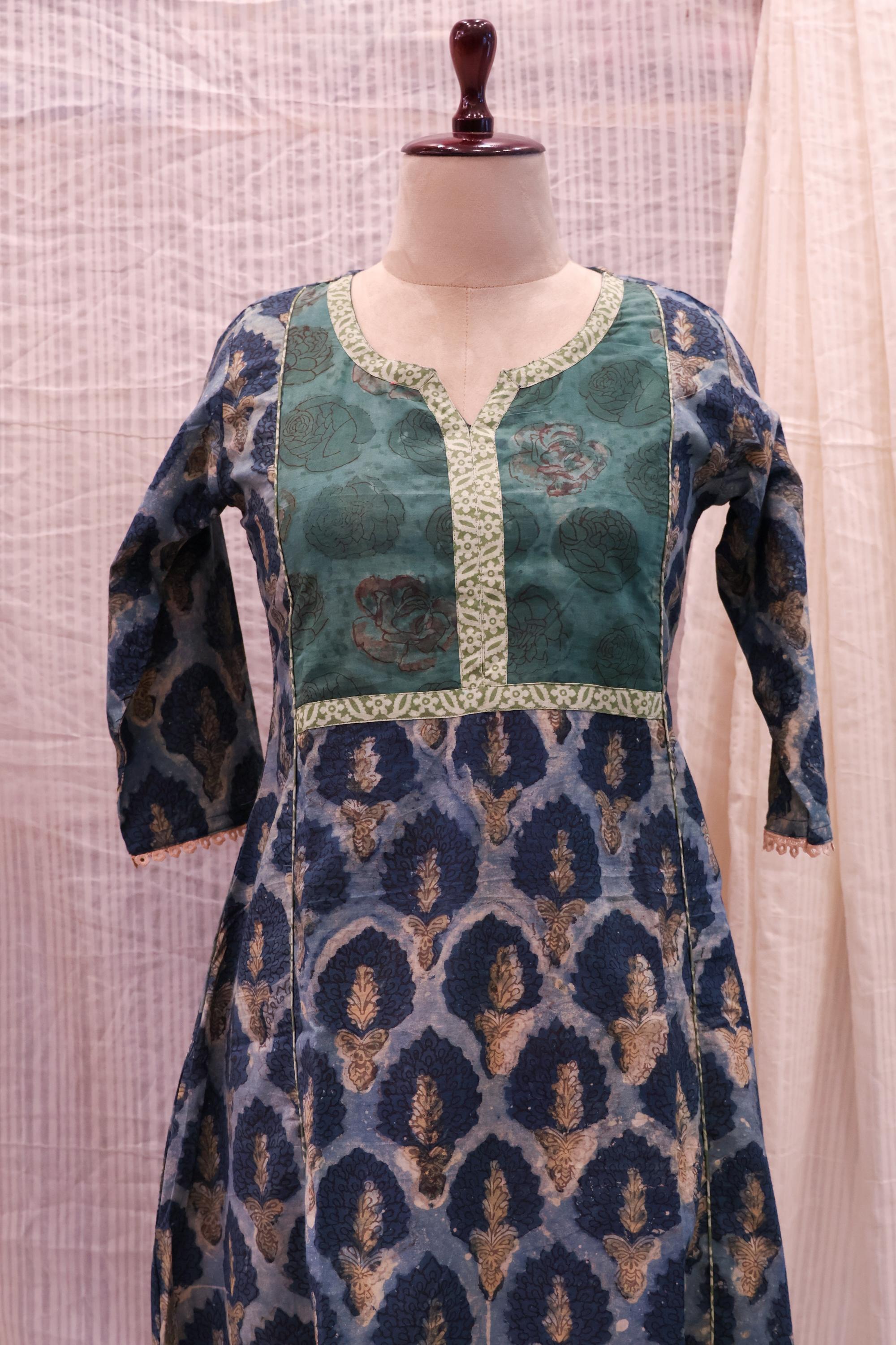 Cotton Ready-to-Wear Kurta - Elegant Ethnic Design RMK-344