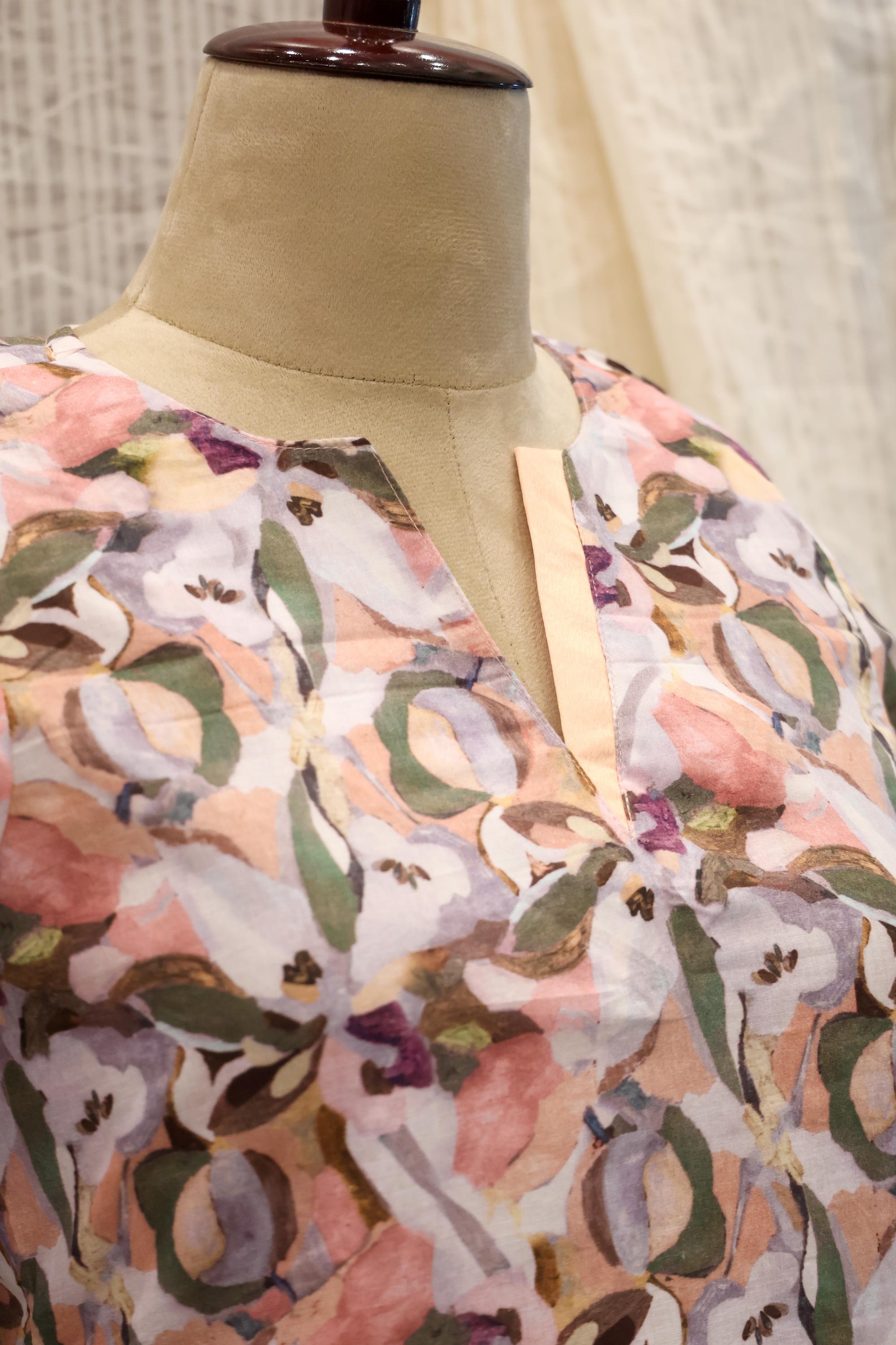 Cotton Ready-to-Wear Kurta - Elegant Ethnic Design RMK-91