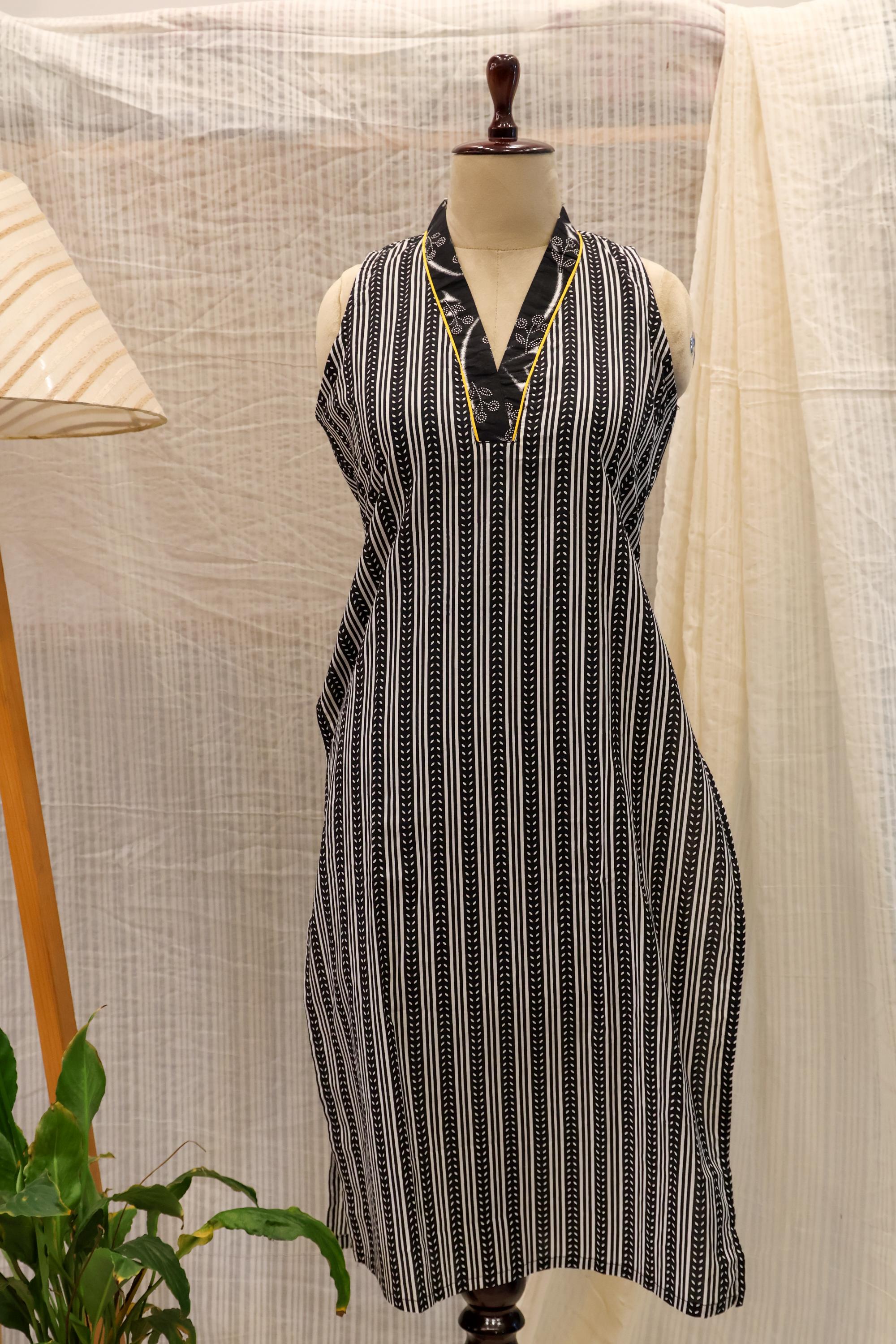 Cotton Ready-to-Wear Kurta - Elegant Ethnic Design RMK-240