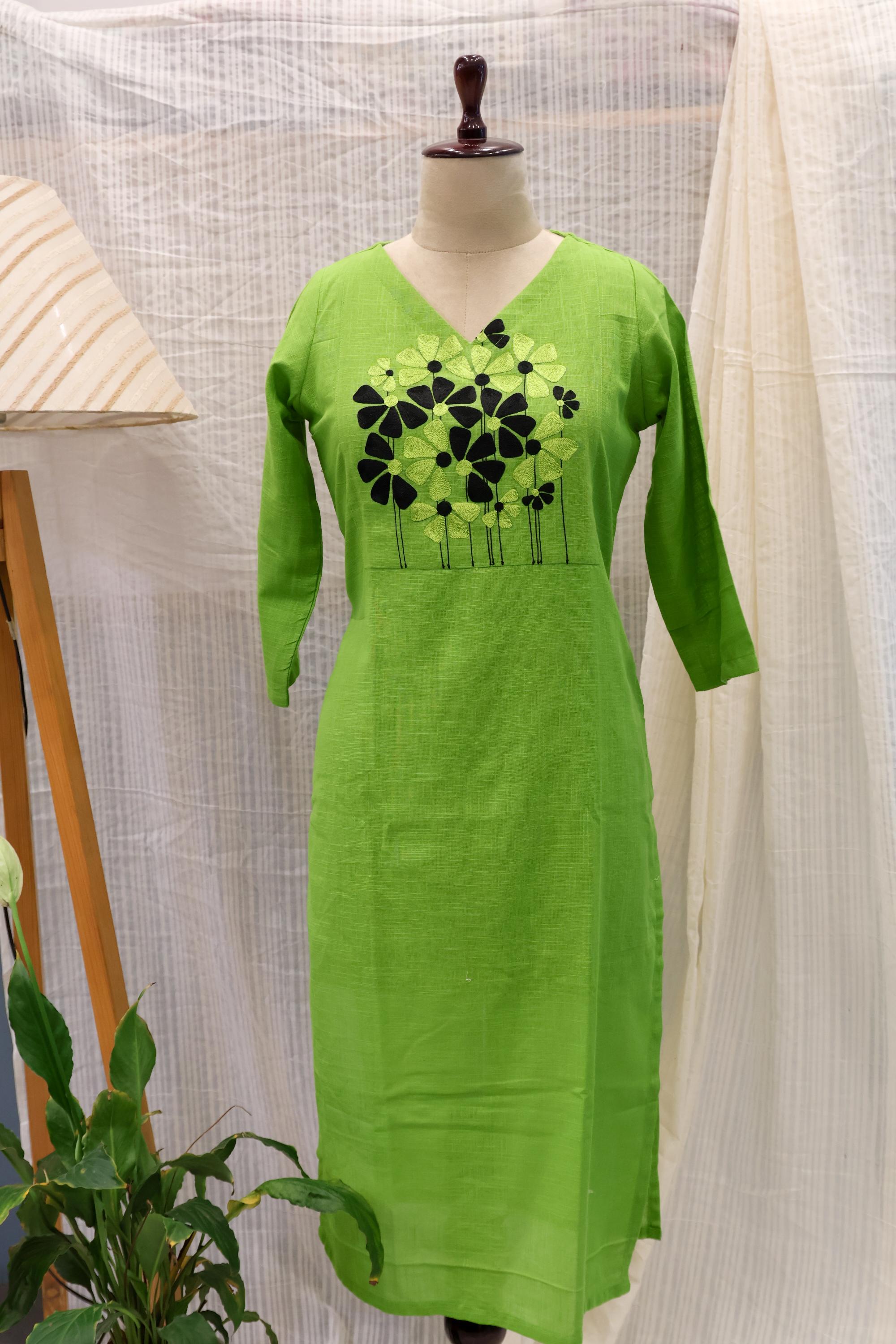 Cotton Ready-to-Wear Kurta - Elegant Ethnic Design RMK-26-022
