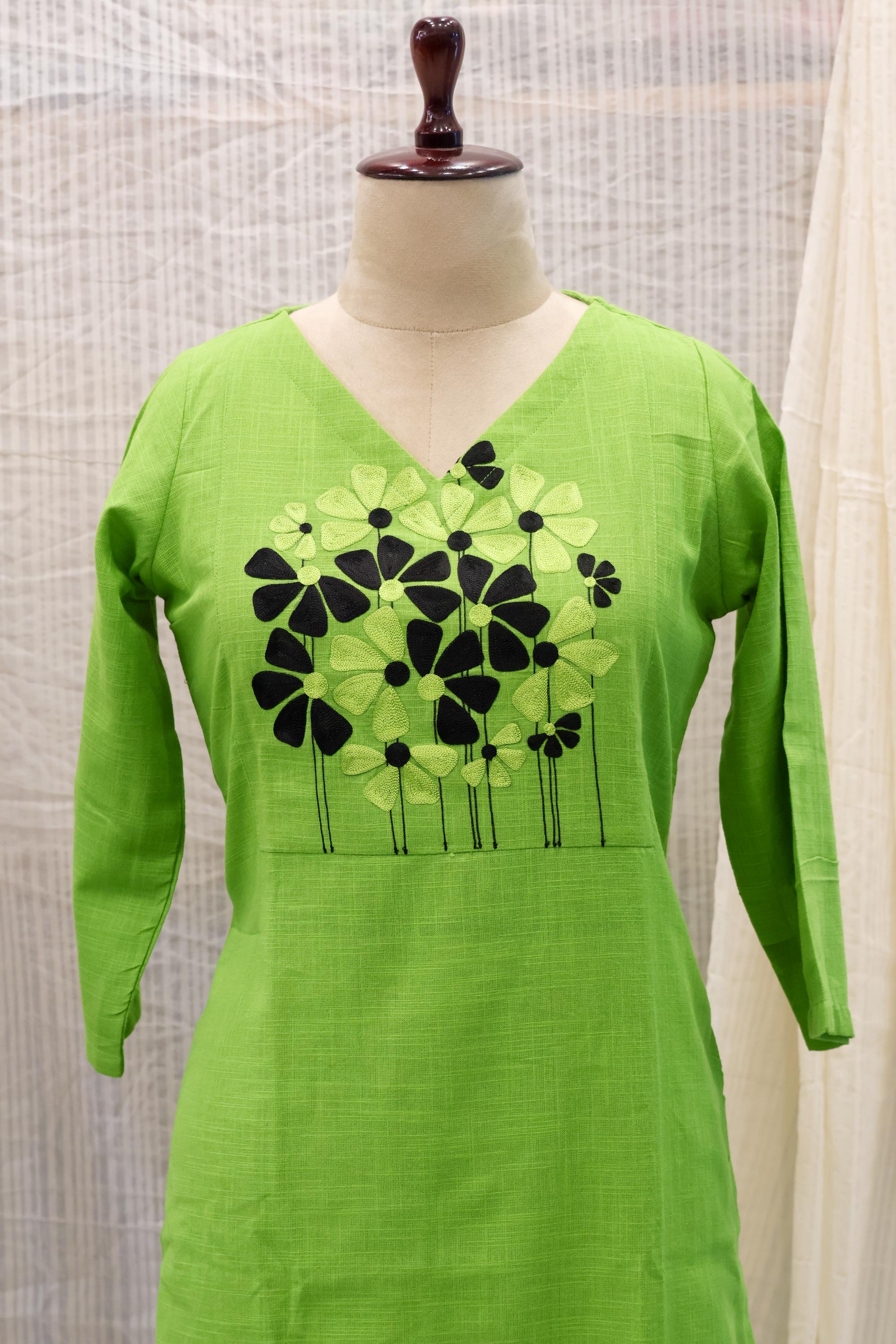Cotton Ready-to-Wear Kurta - Elegant Ethnic Design RMK-26-022