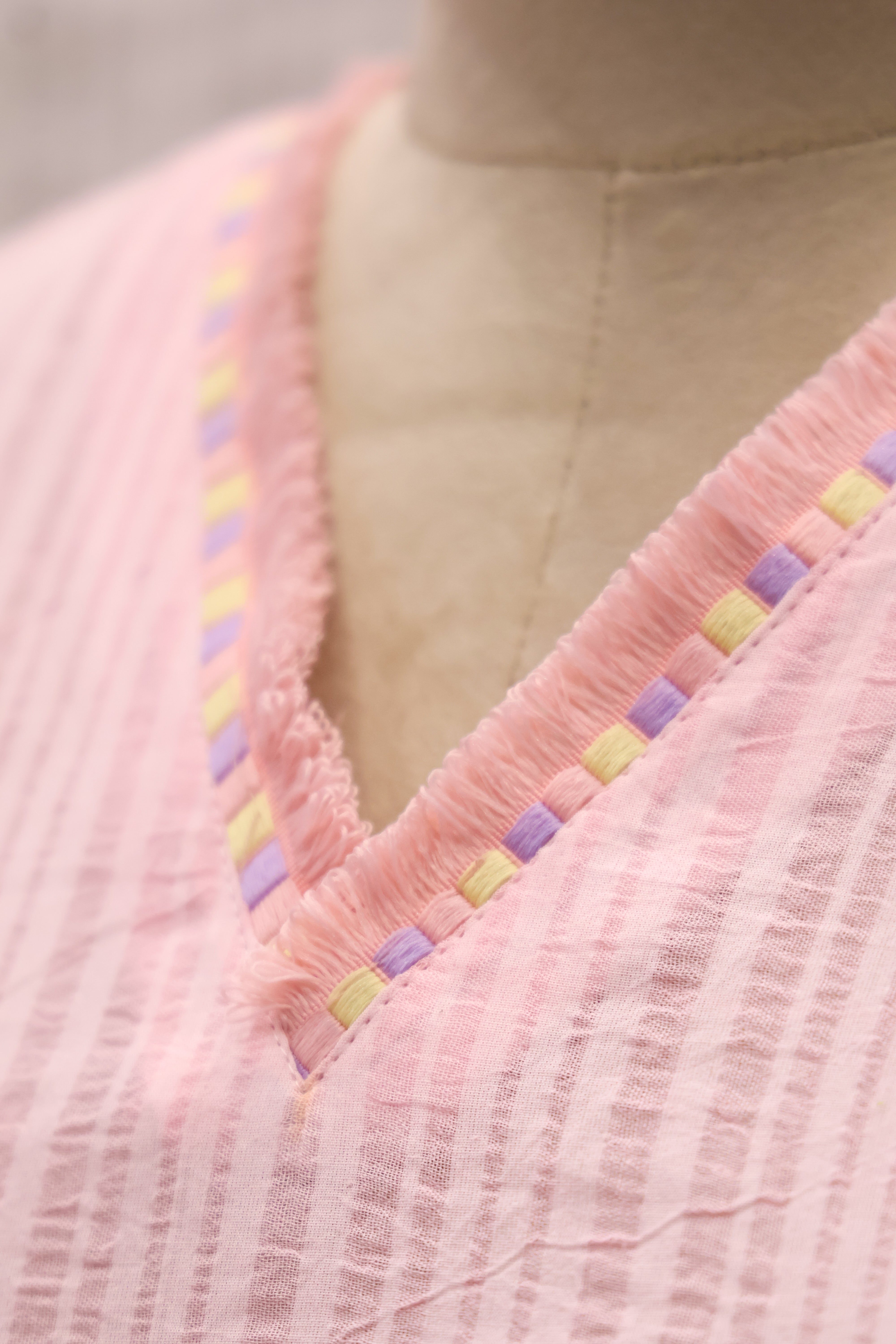 Cotton Ready-to-Wear Kurta - Elegant Ethnic Design RMK-26-018