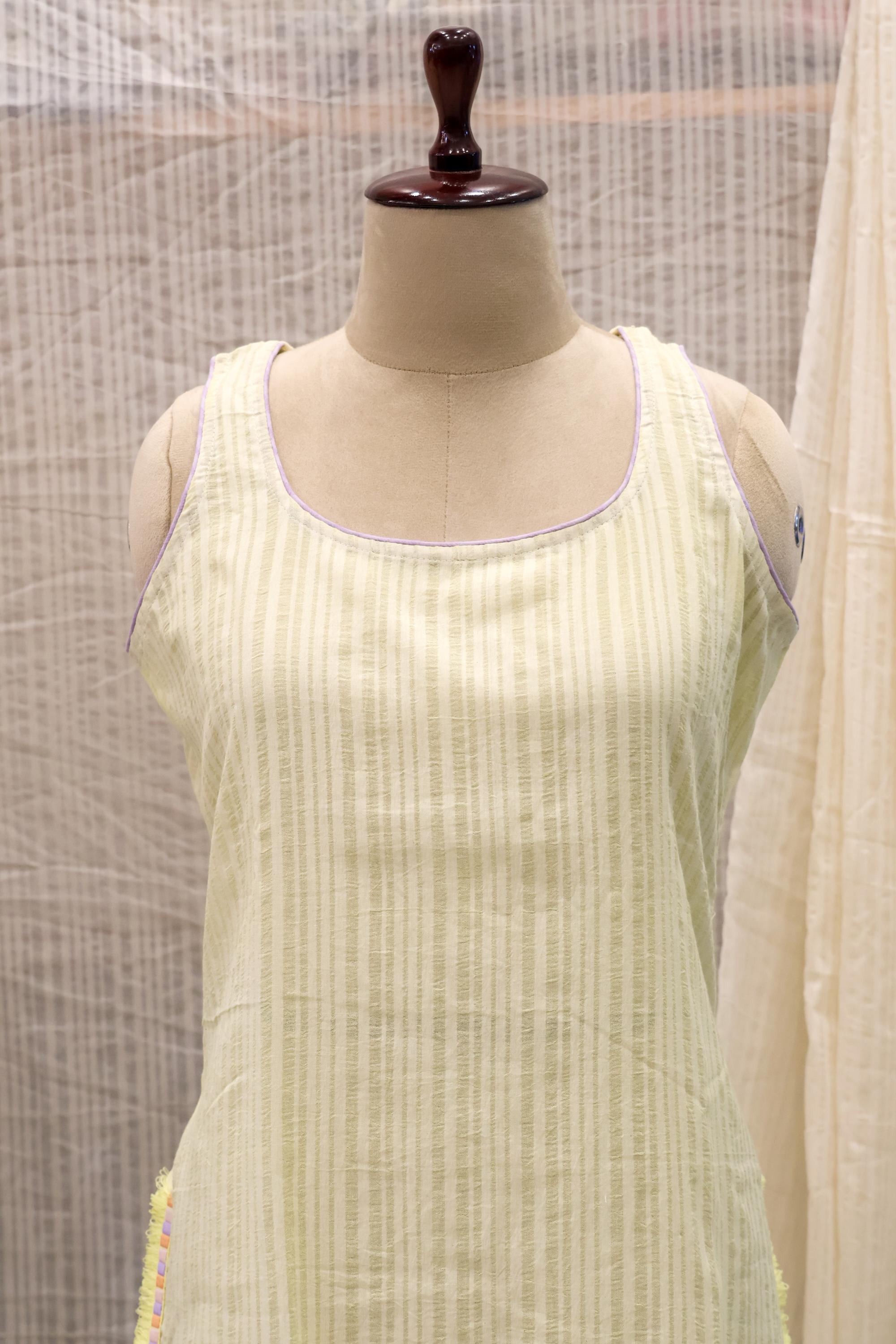 Cotton Ready-to-Wear Kurta - Elegant Ethnic Design RMK-26-019