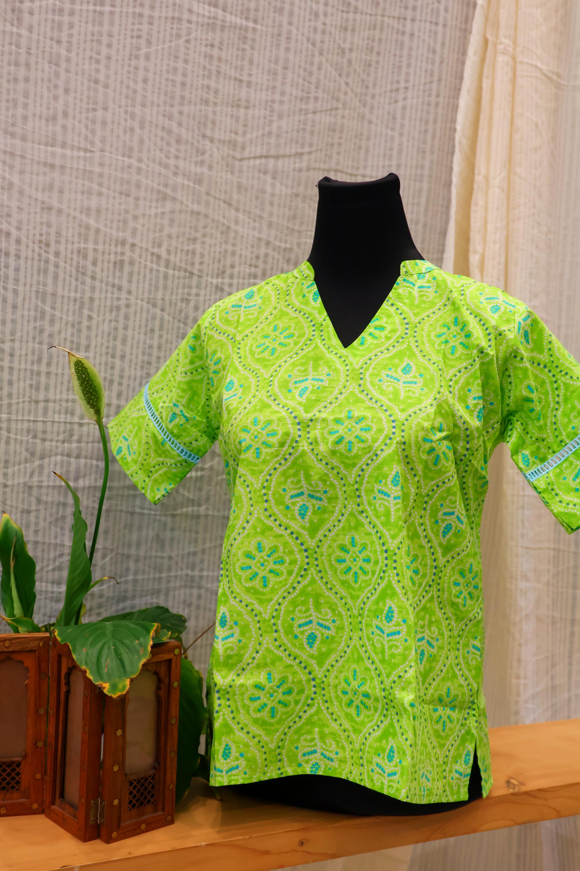 Cotton Ready-to-WearTunics - Elegant Design RMT-116