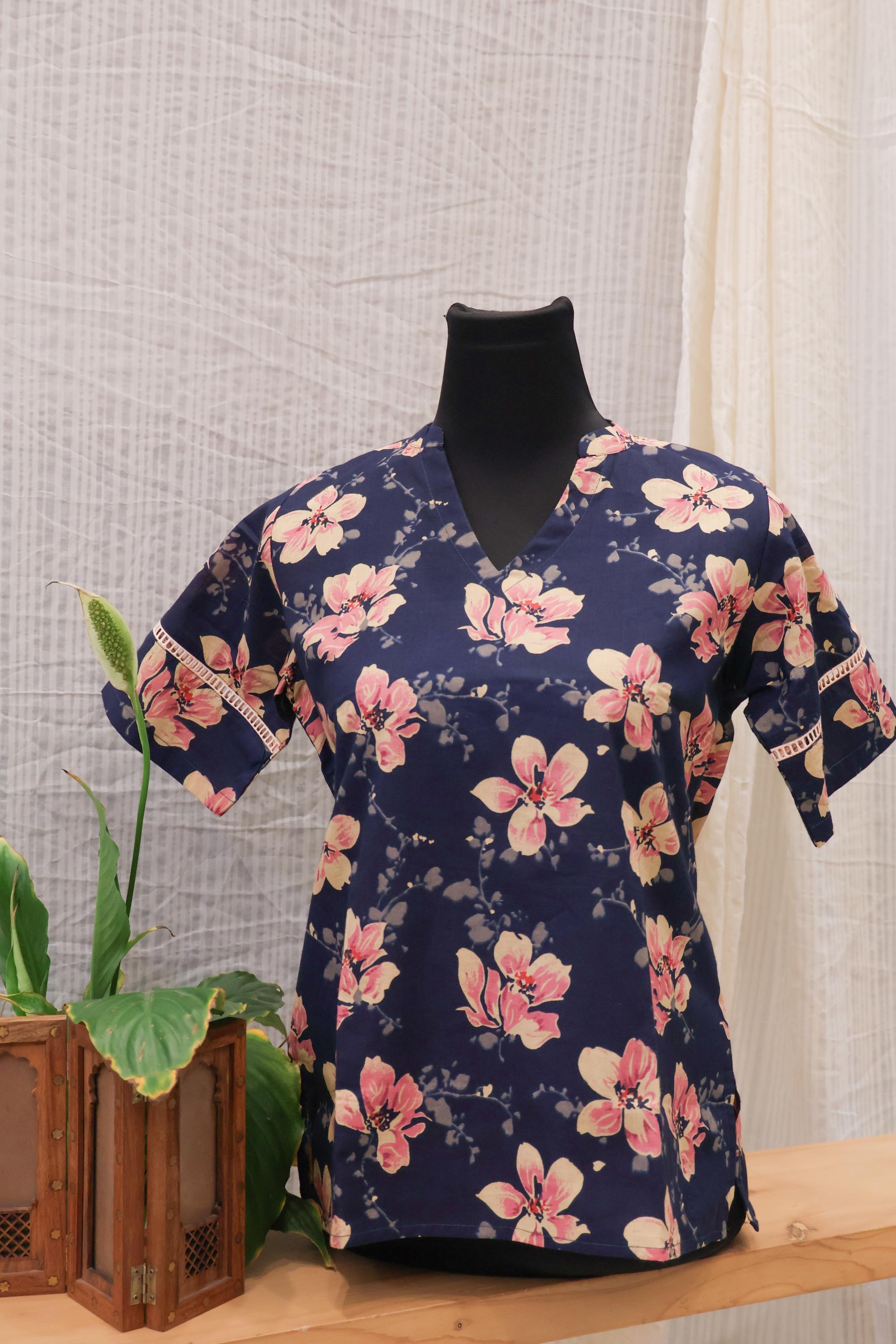 Cotton Ready-to-WearTunics - Elegant Design RMT-099