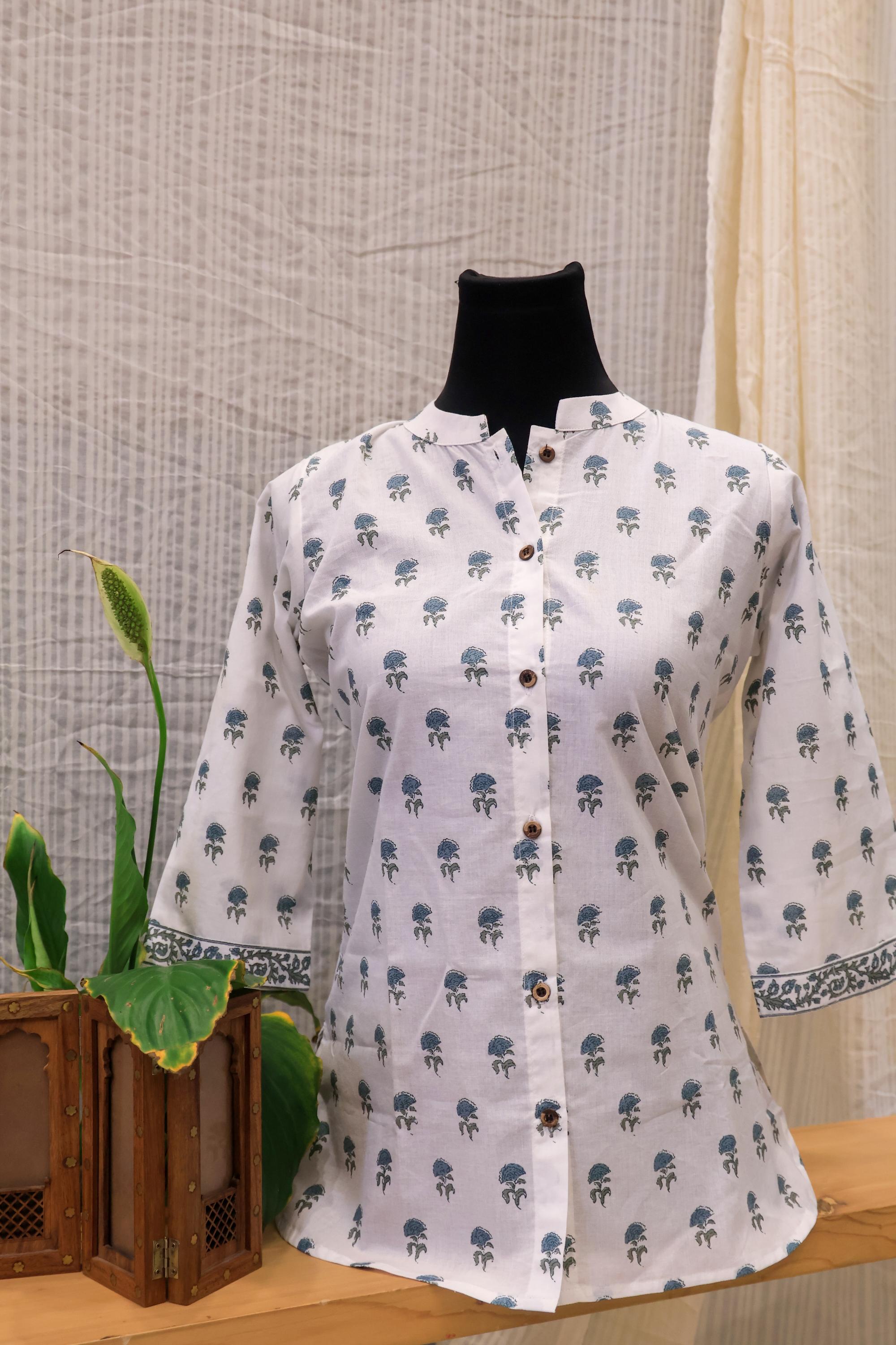 Cotton Ready-to-WearTunics - Elegant Design RMT- 411