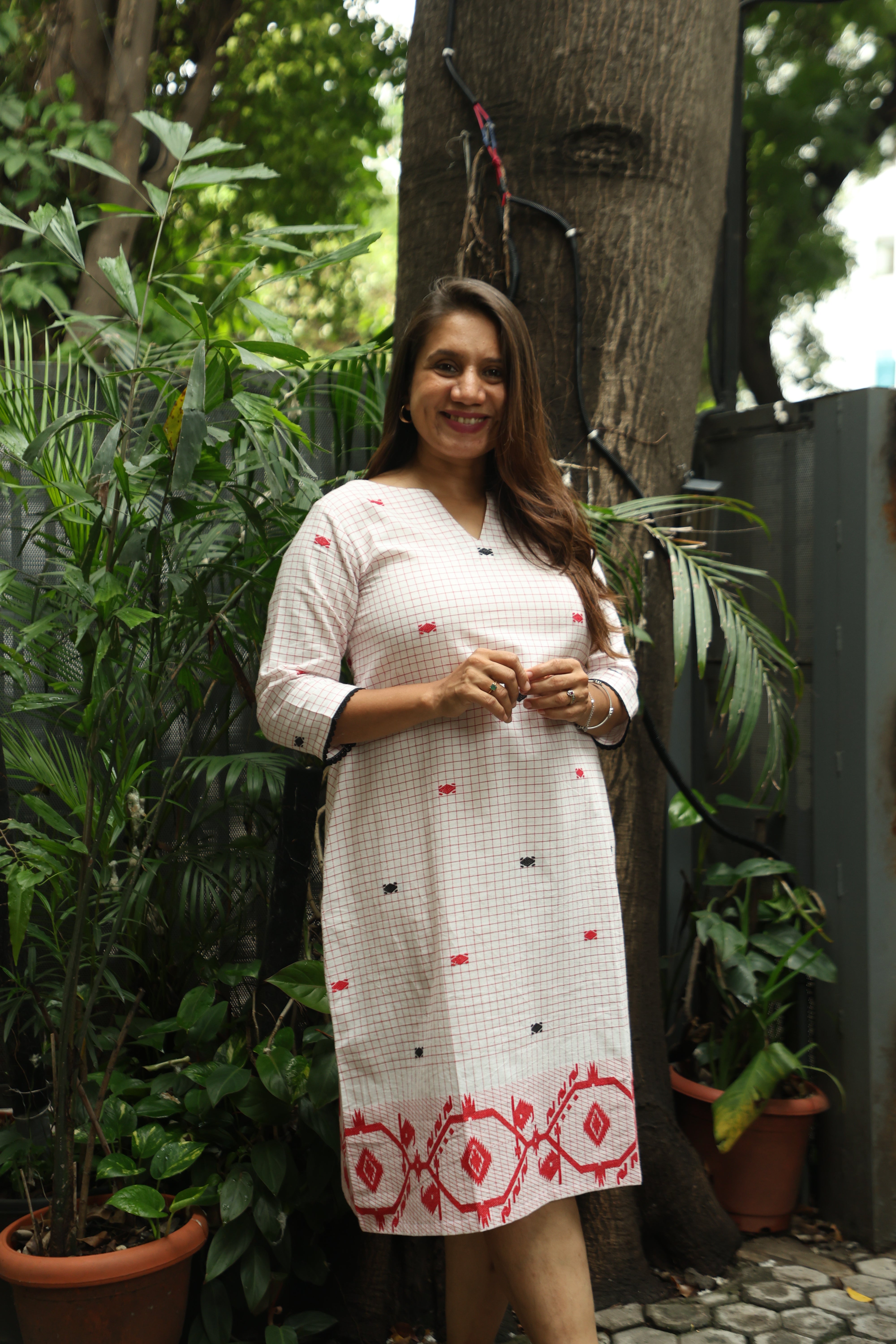 Cotton Ready-to-Wear Kurta - Elegant Ethnic Design RMK-22