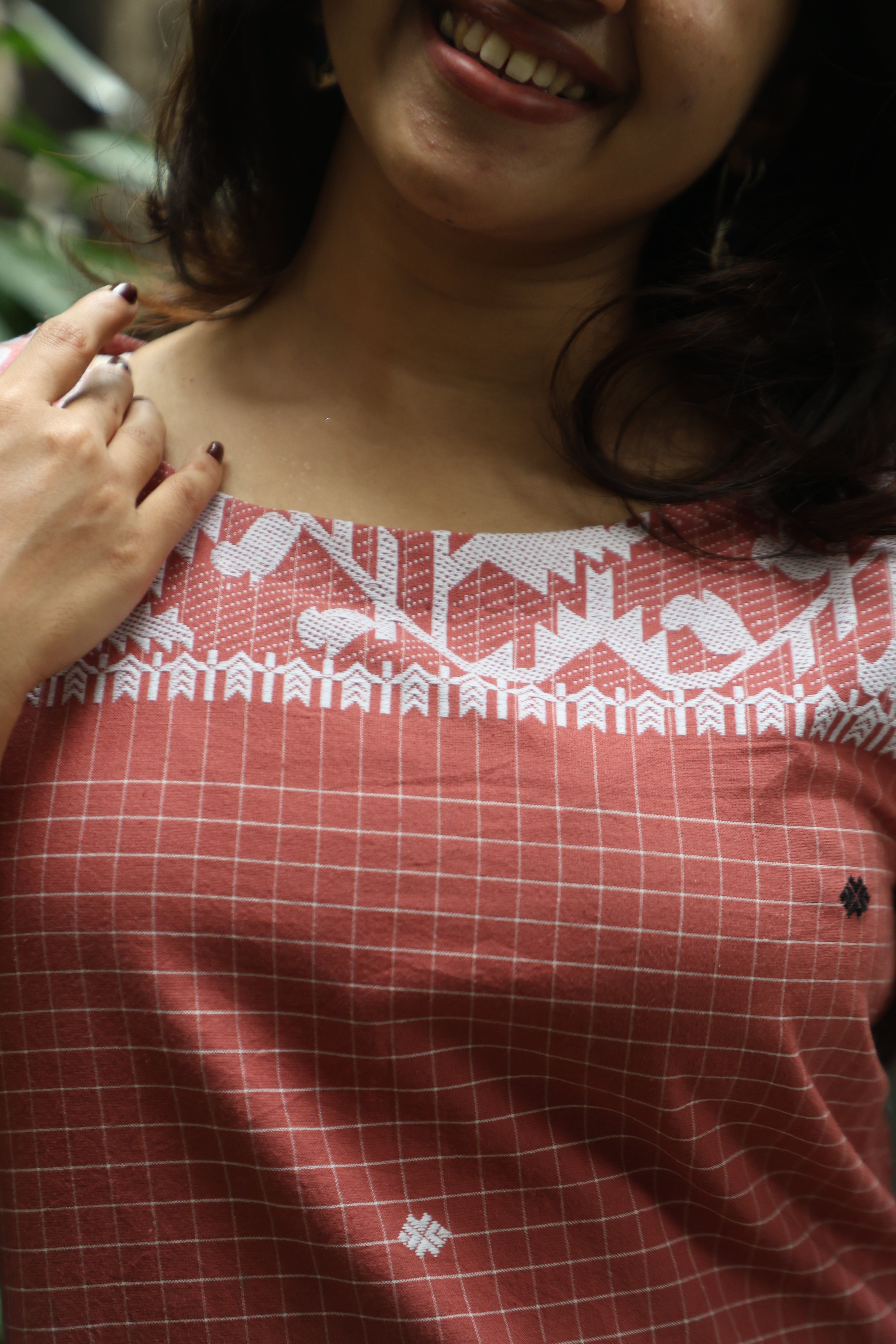 Cotton Ready-to-Wear Dress- Elegant Ethnic Design RMK-23
