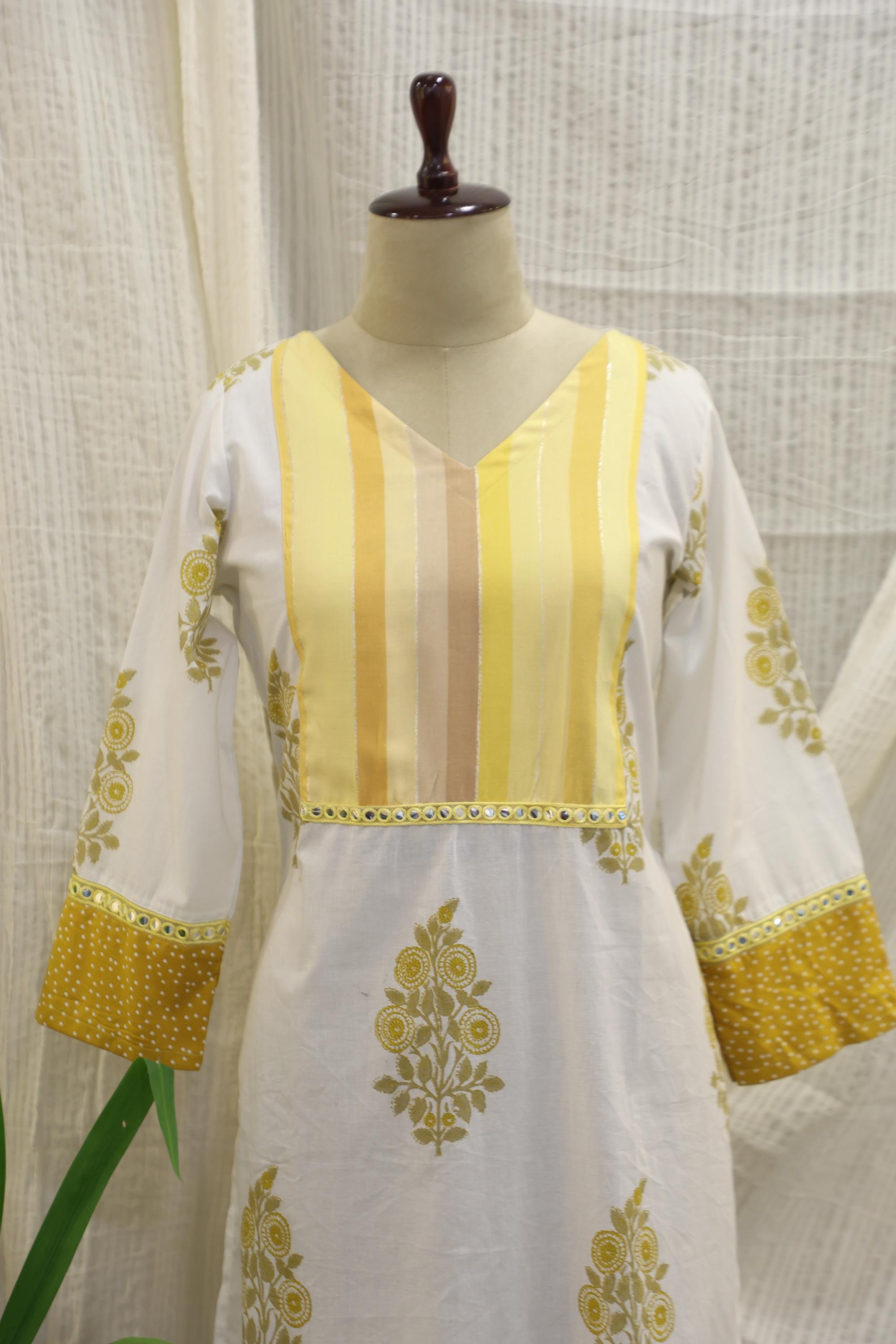 Cotton Ready-to-Wear Kurta - Elegant Ethnic Design RMK-005