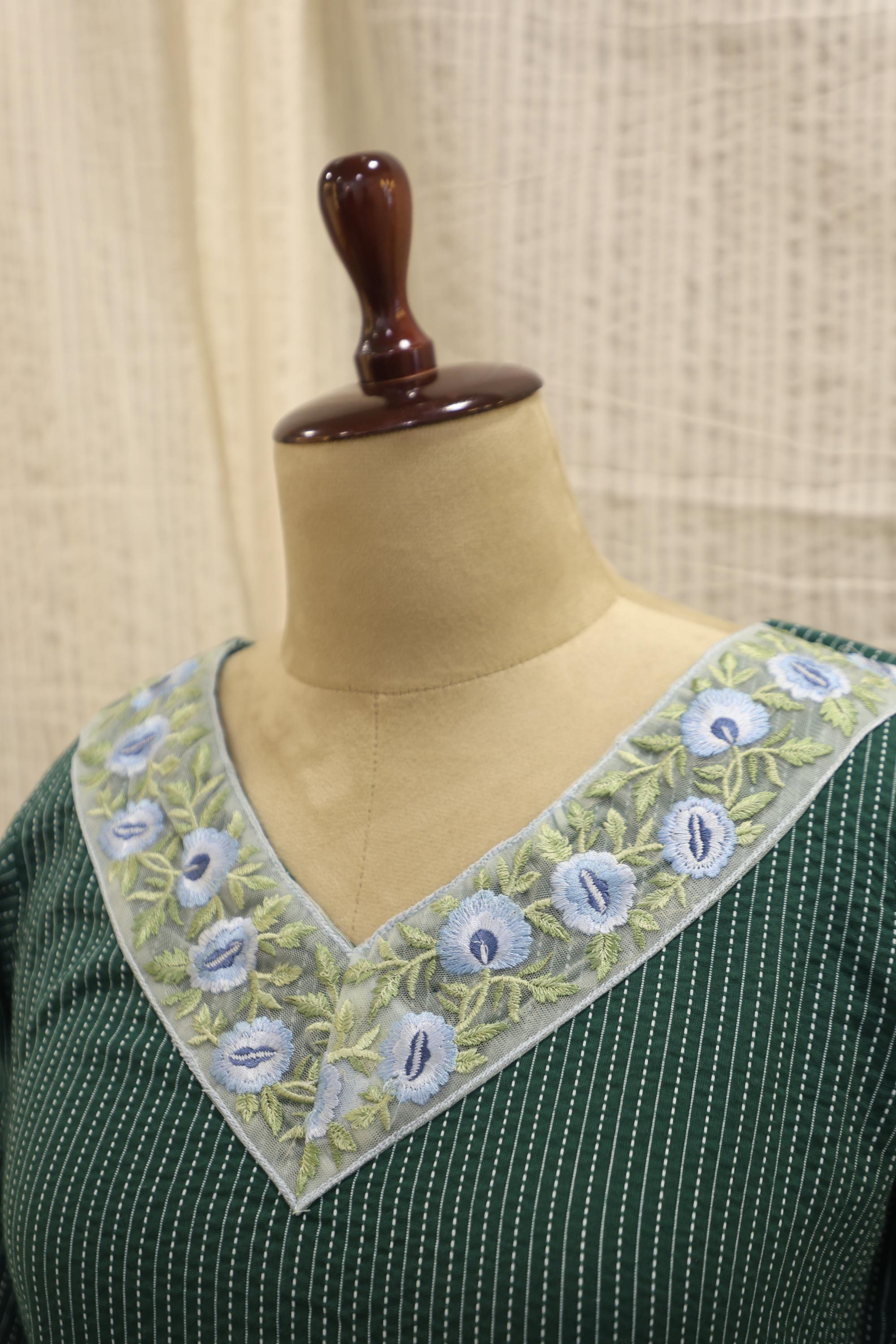 Cotton Ready-to-Wear Kurta - Elegant Ethnic Design RMK-12