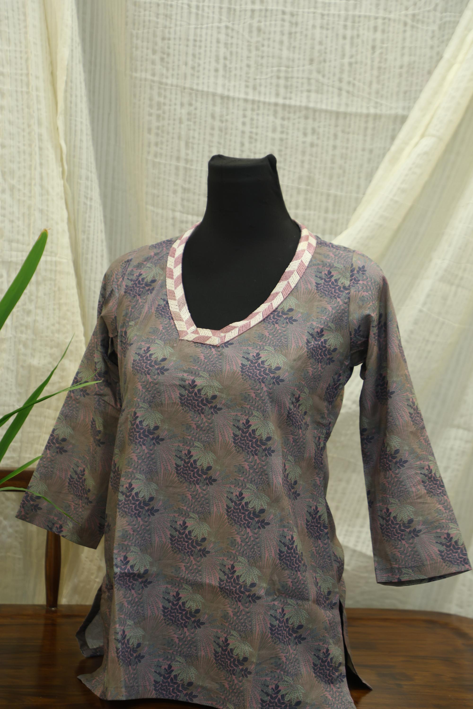 Cotton Ready-to-WearTunics - Elegant Design RMT-05