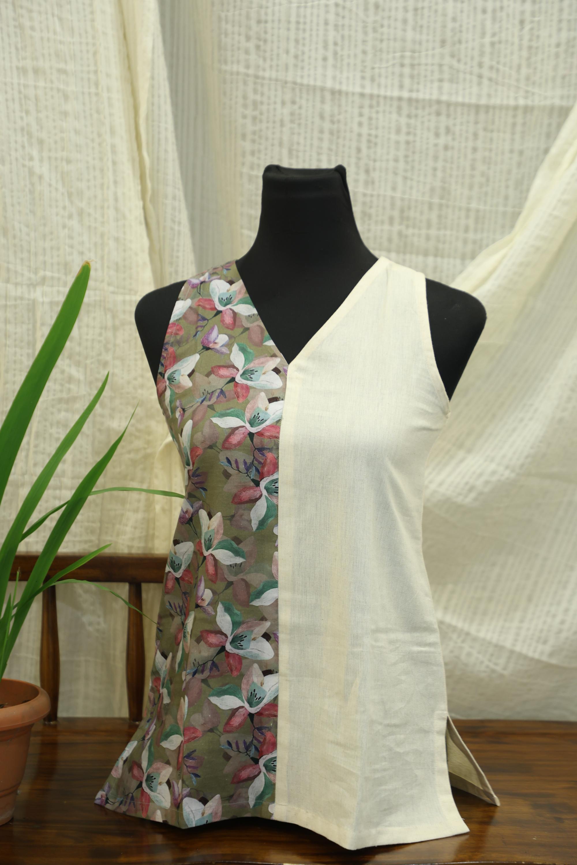 Cotton Ready-to-WearTunics - Elegant Design RMT-10
