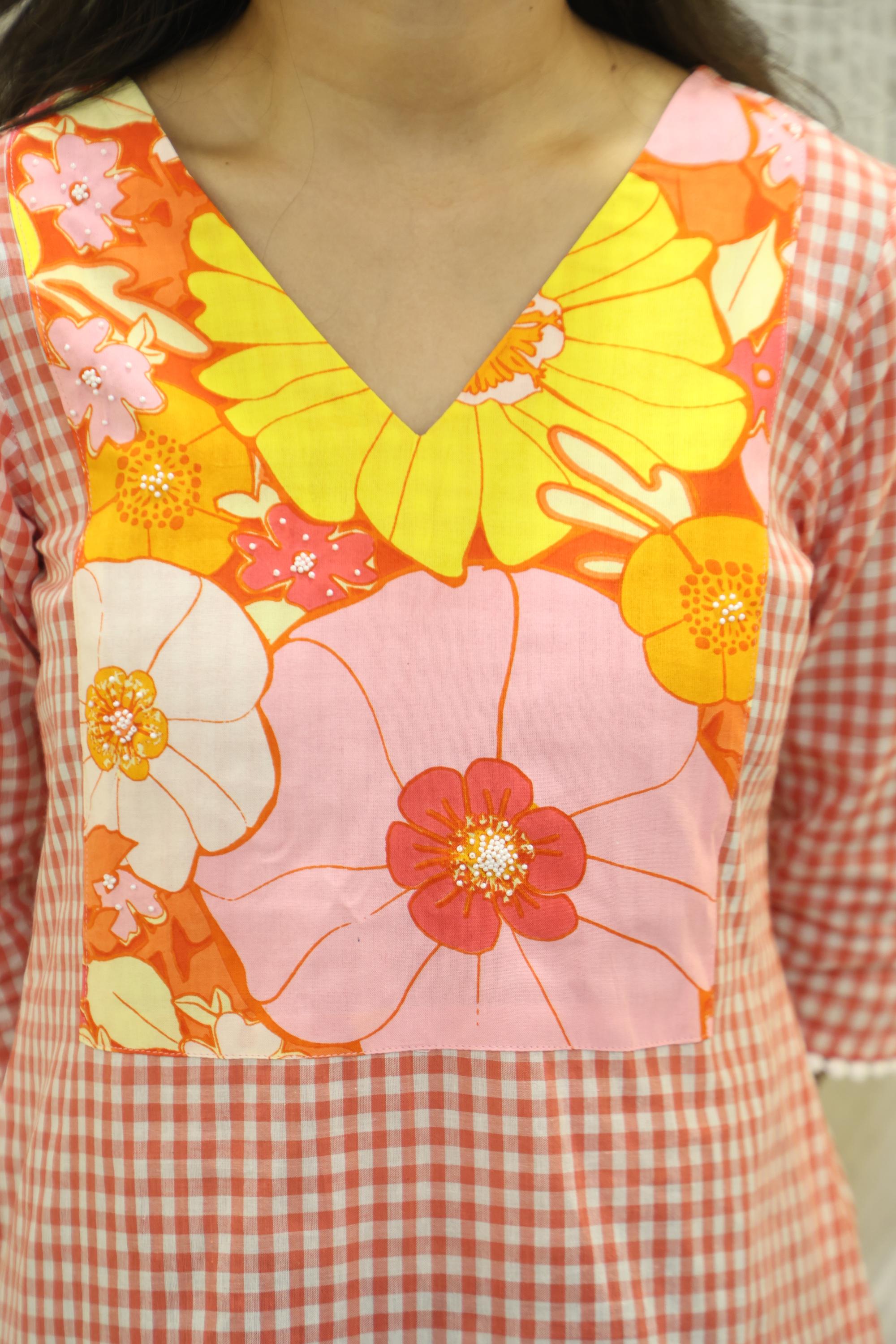 Cotton Ready-to-Wear Kurta - Elegant Ethnic Design RMK-008