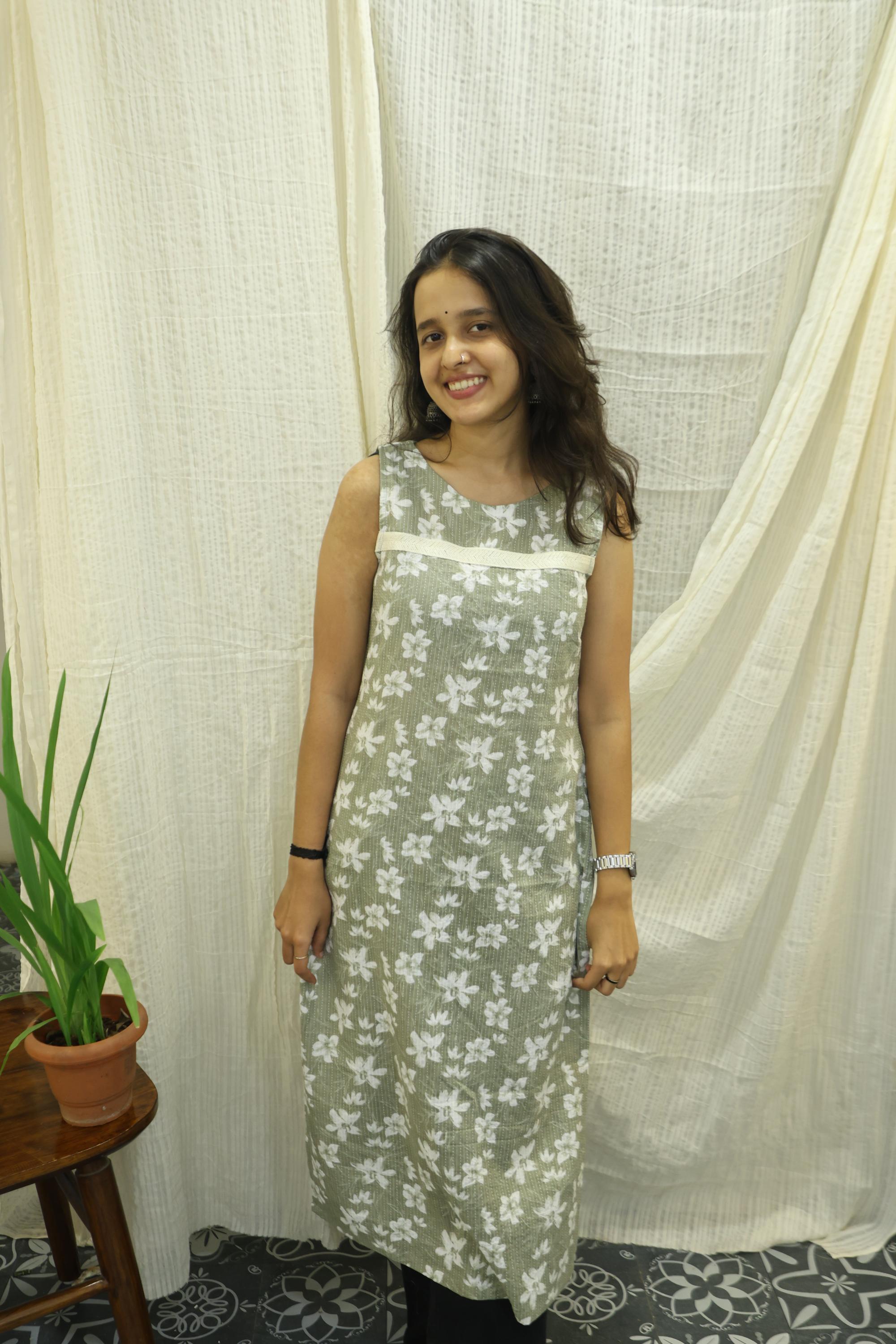 Cotton Ready-to-Wear Kurta - Elegant Ethnic Design RMK-21