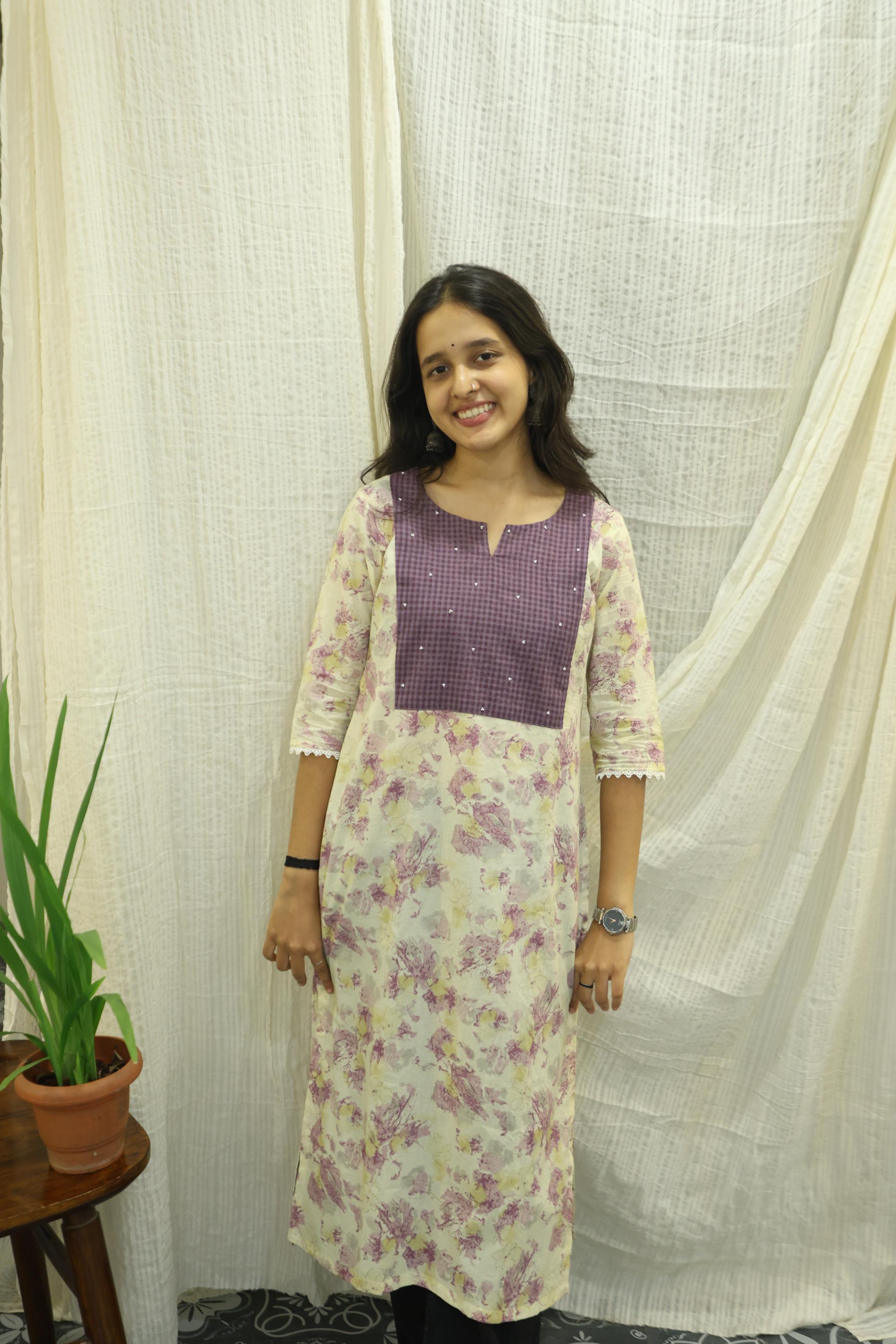 Cotton Ready-to-Wear Kurta - Elegant Ethnic Design RMK-009