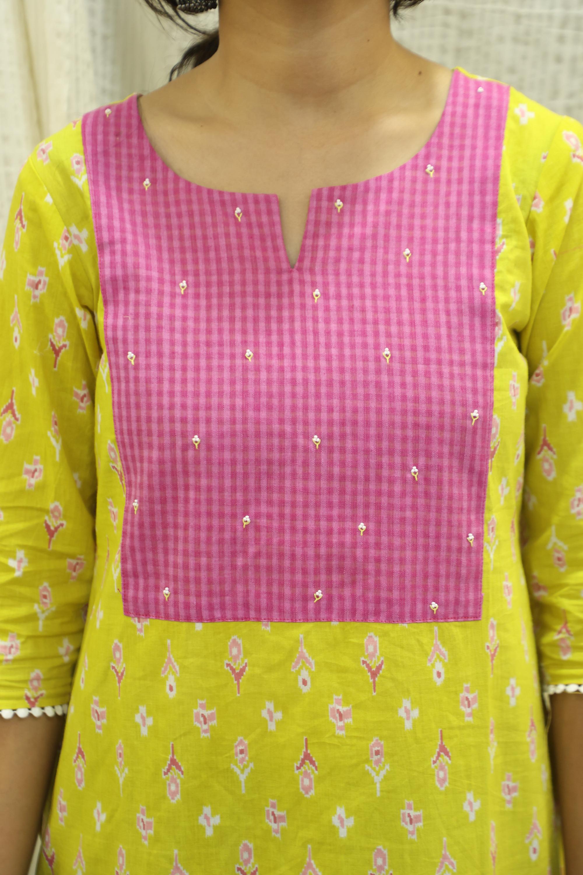 Cotton Ready-to-Wear Kurta - Elegant Ethnic Design RMK-10