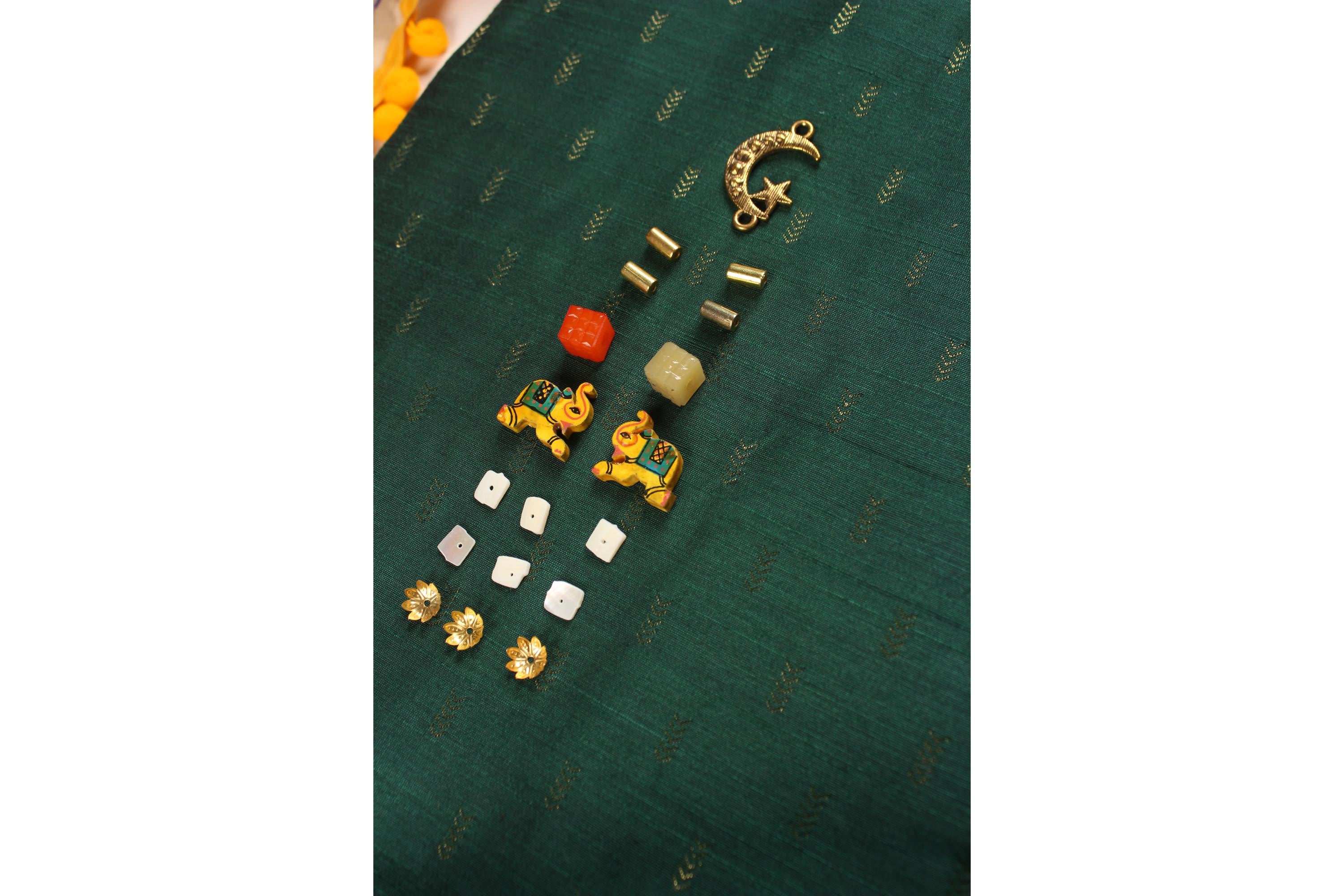 Phulkari Green