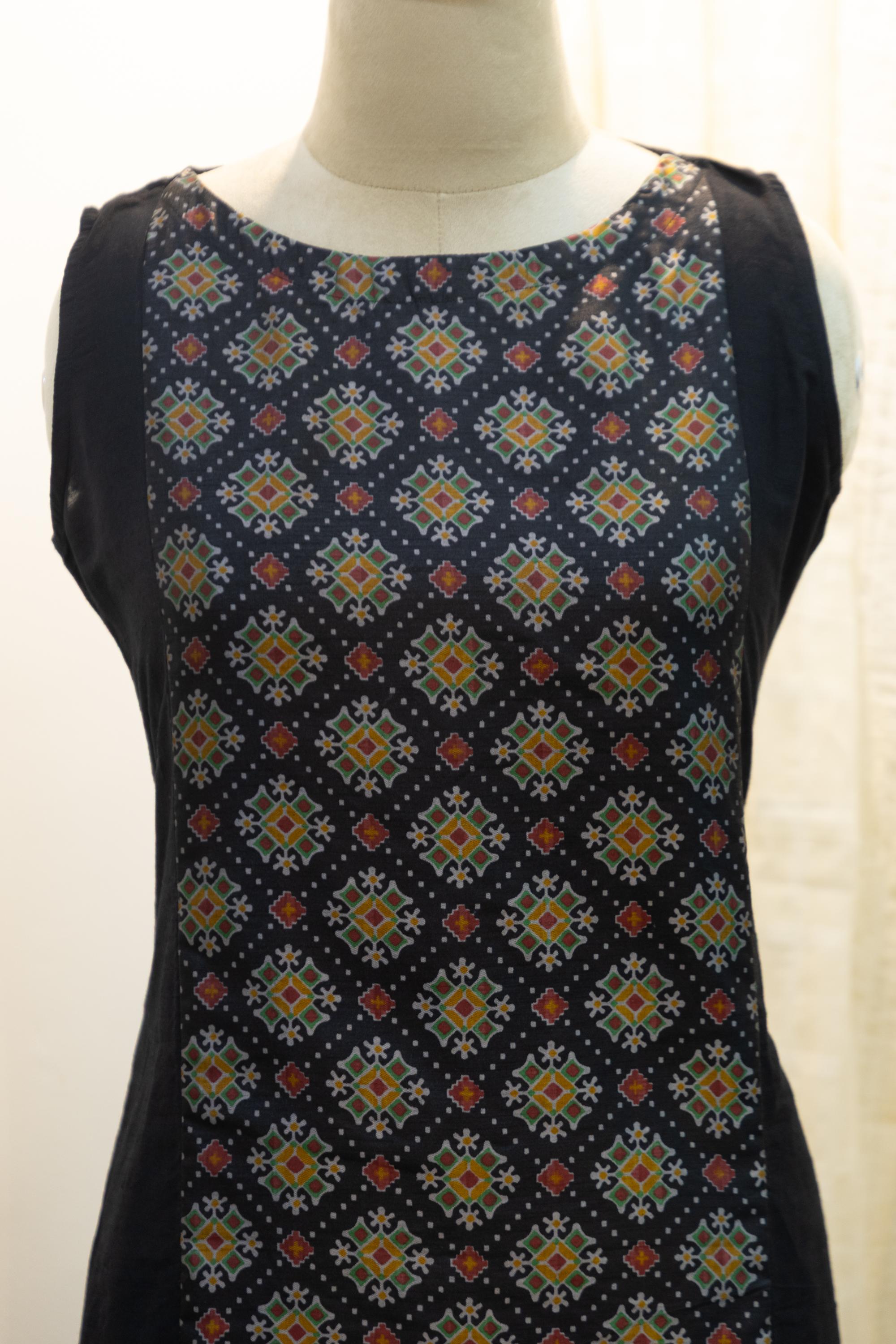 Cotton Silk Ready-to-Wear Kurta - Elegant Ethnic Design GAN-011