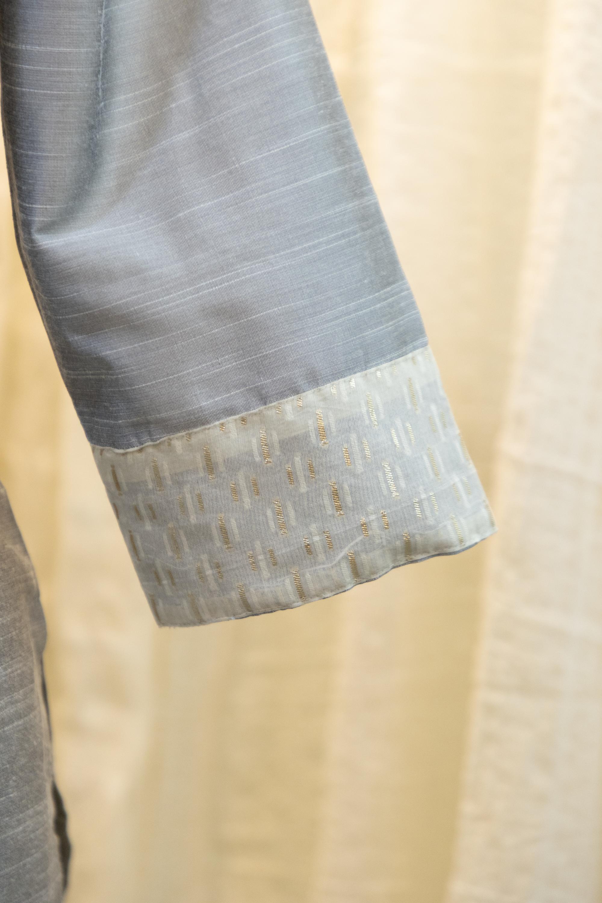 Cotton Silk Ready-to-Wear Kurta - Elegant Ethnic Design GAN-009