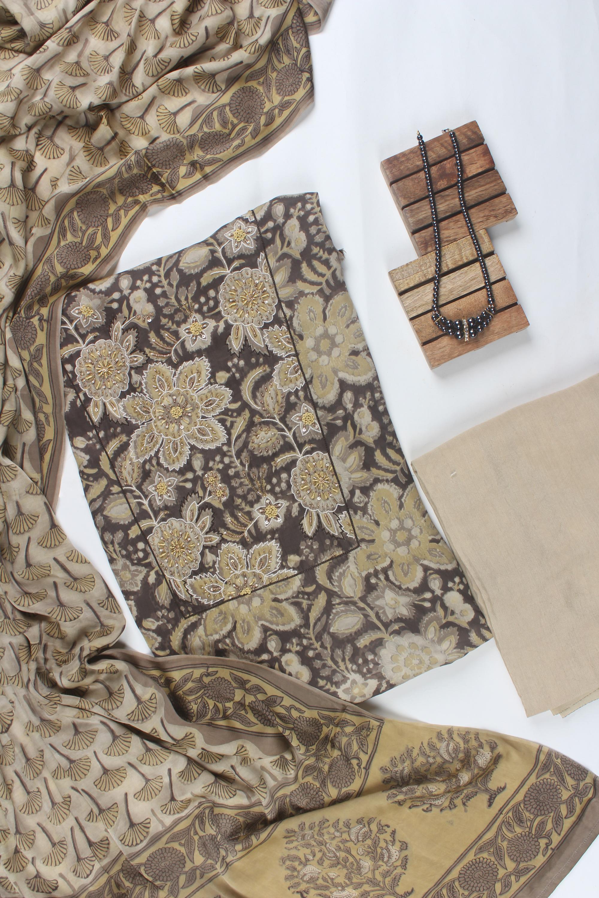 Embroidered Modal Set-2