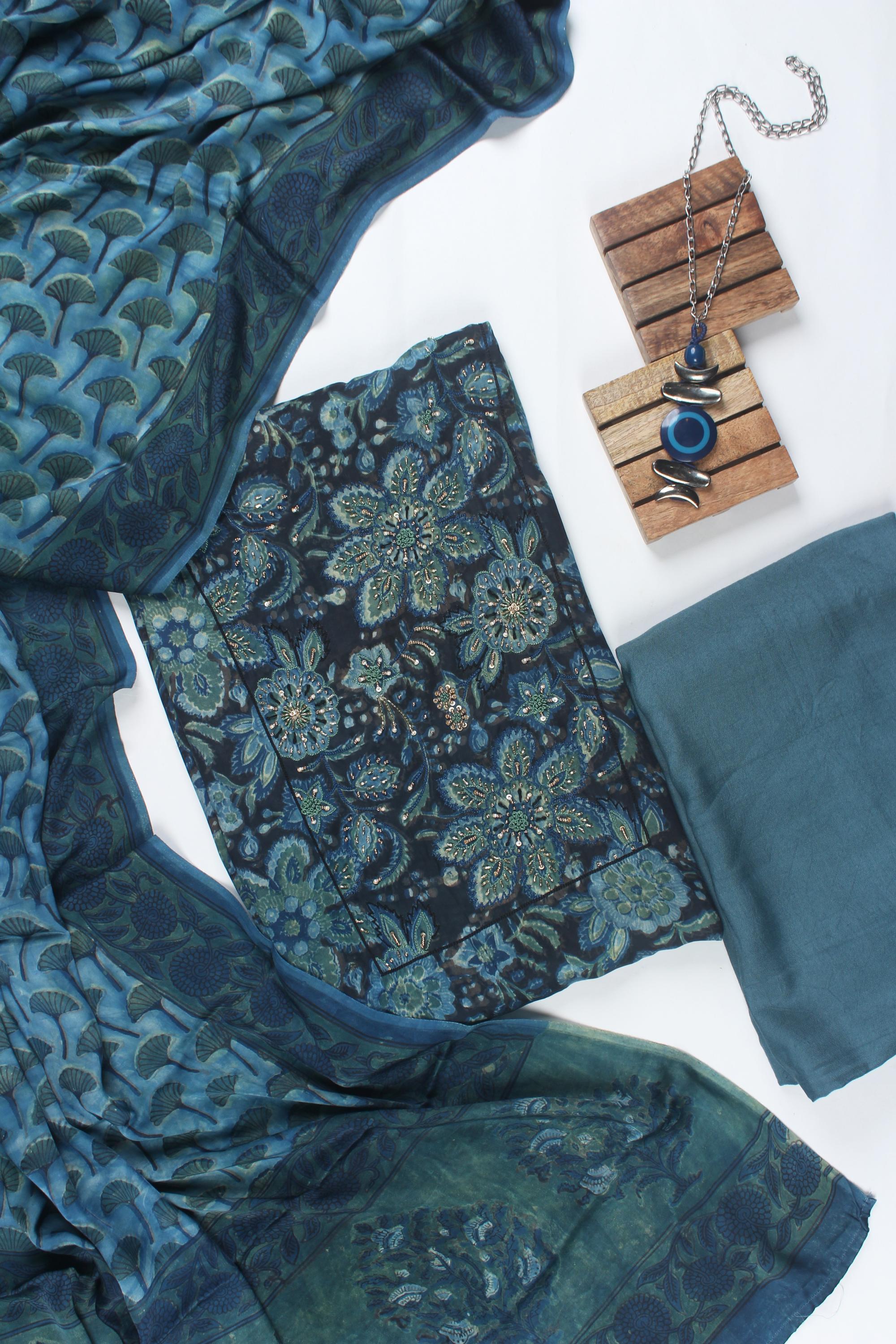 Embroidered Modal Set-3