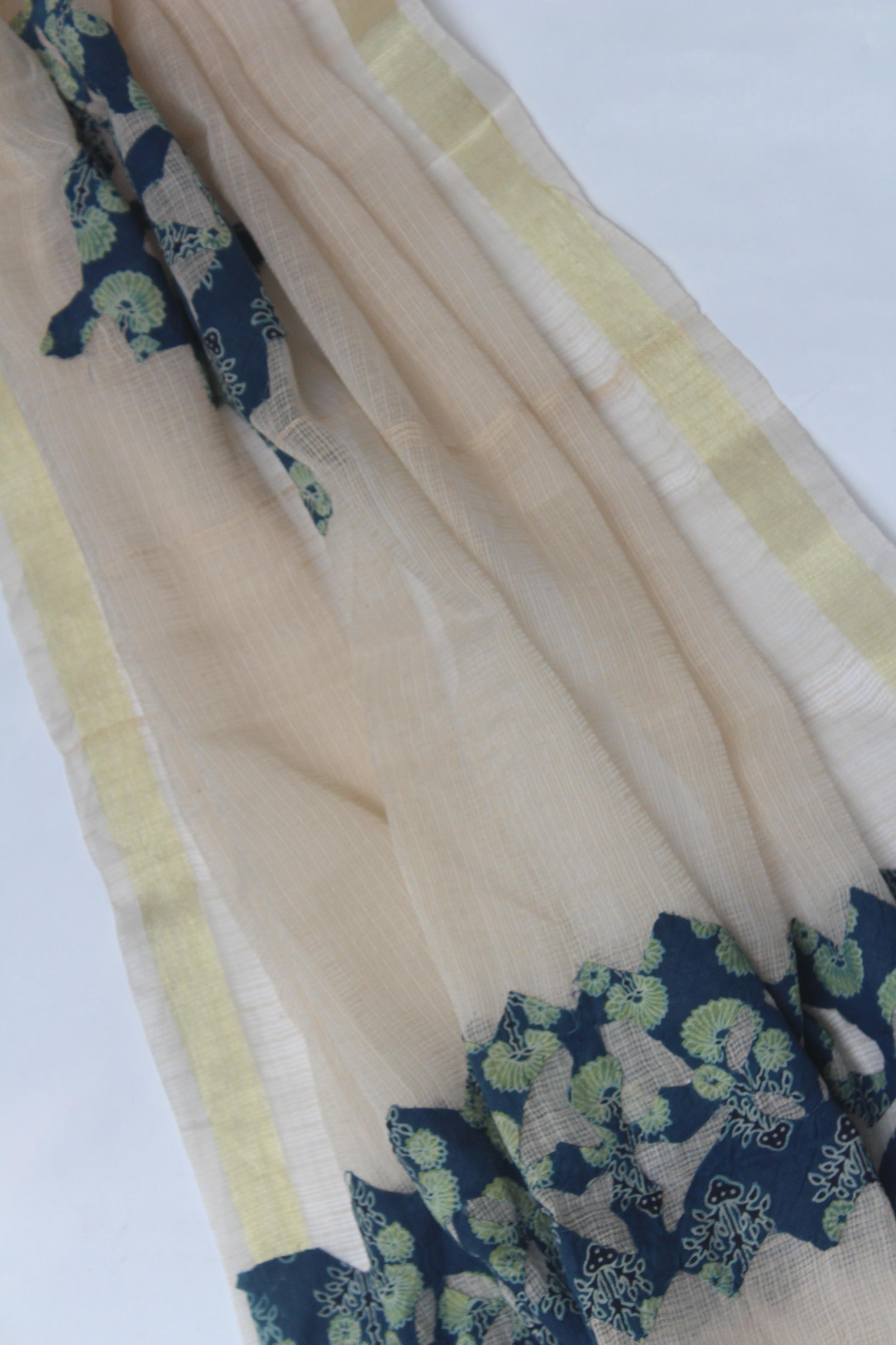 Mul Chanderi 2 Piece Unstitched Kurta & Dupatta Set – Traditional Weave-103