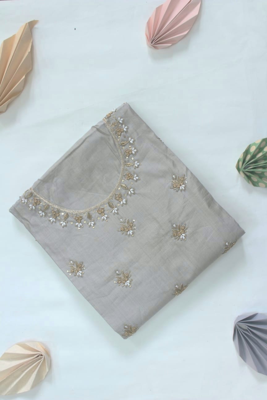 Embroidered Kurta Fabric-11