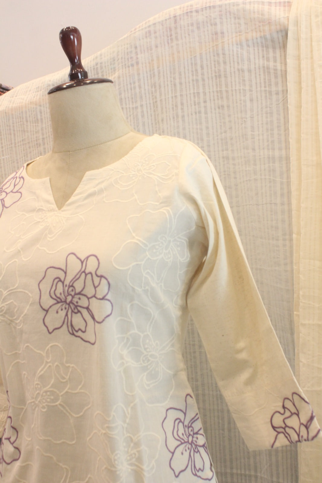 Cotton Ready-to-Wear Kurta - Elegant Ethnic Design RMK-26-027