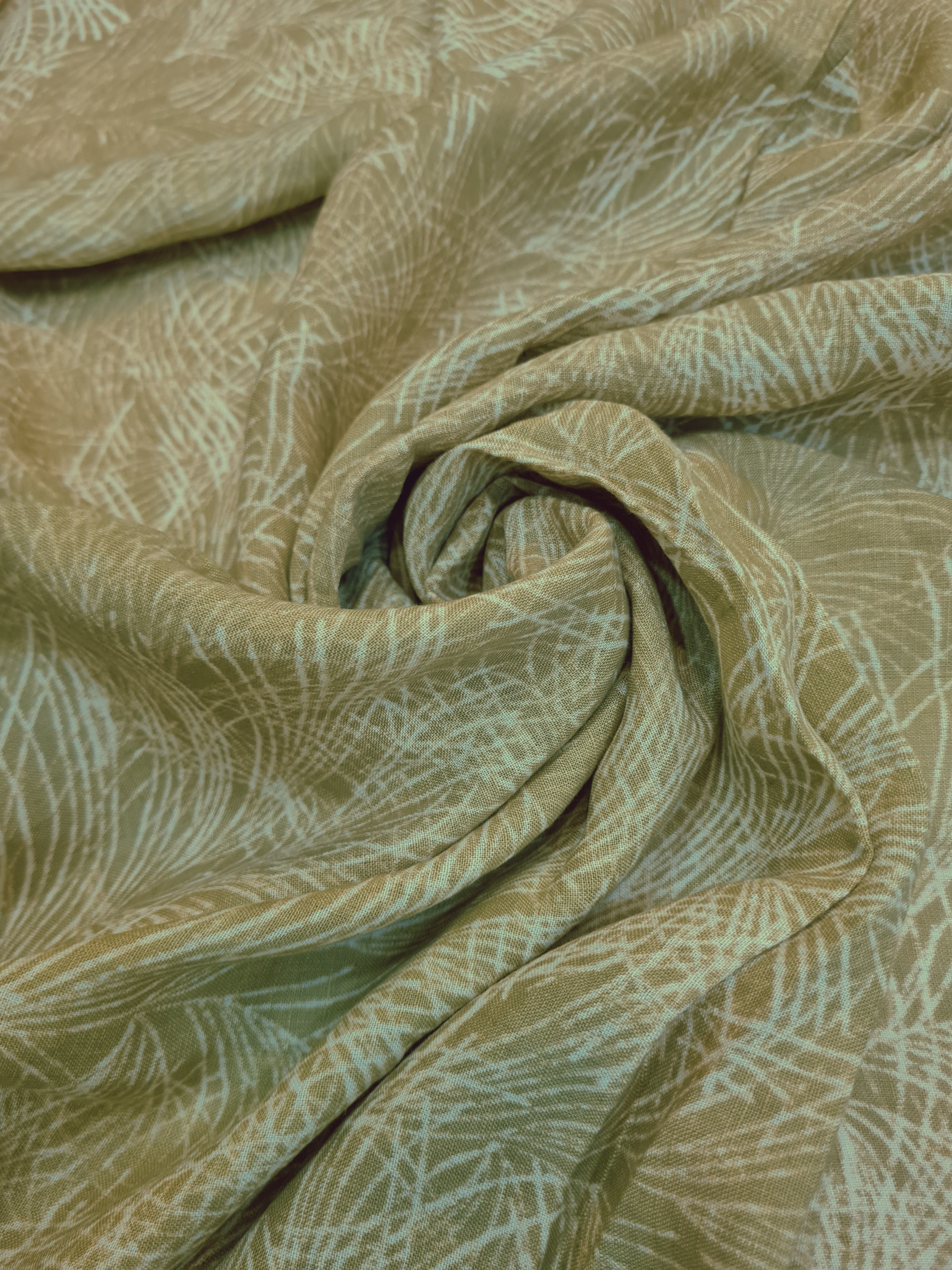 Pure Linen Unstitched Kurta Fabric - Traditional Ethnic Wear