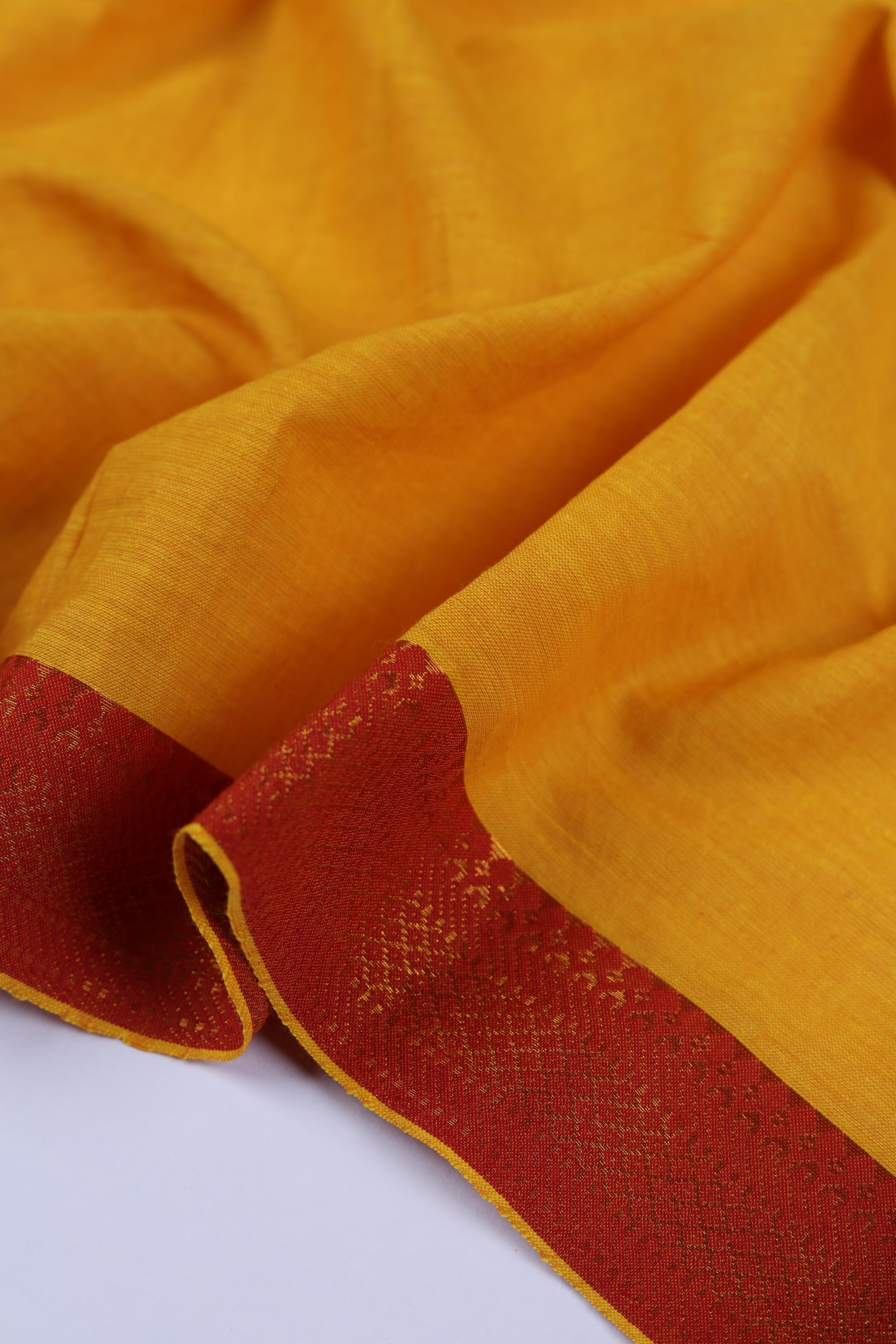 Handloom Cotton Unstitched Kurta Fabric - Traditional Ethnic Wear